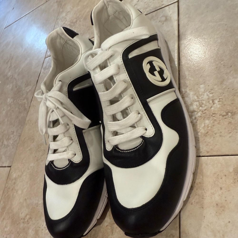 Black and White Sneakers